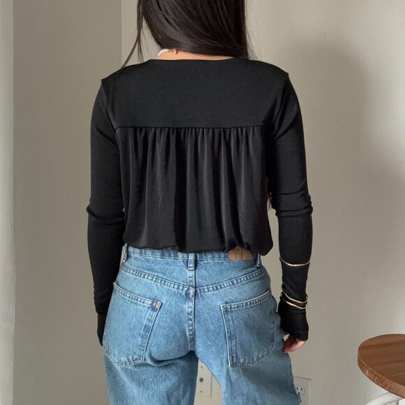 Free People Turnt Thong Bodysuit - S - Picture 4 of 5